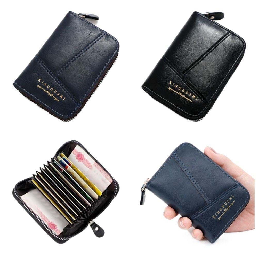 Durable Male Leather Purse Multi-position Zipper Wallet Fashion Pocket Purse Gifts синій
Durable Male Leather Purse Multi-position Zipper Wallet Fashion Pocket Purse Gifts синій