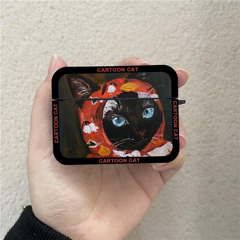 Cute Cat Starry Sky Cat Case for Apple AirPods Pro2 3 2 1 Pro Black Wireless Bluetooth Earphone Box Van Gogh Art Cover Airpods 3(2021)
Cute Cat Starry Sky Cat Case for Apple AirPods Pro2 3 2 1 Pro Black Wireless Bluetooth Earphone Box Van Gogh Art Cover Airpods 3(2021)