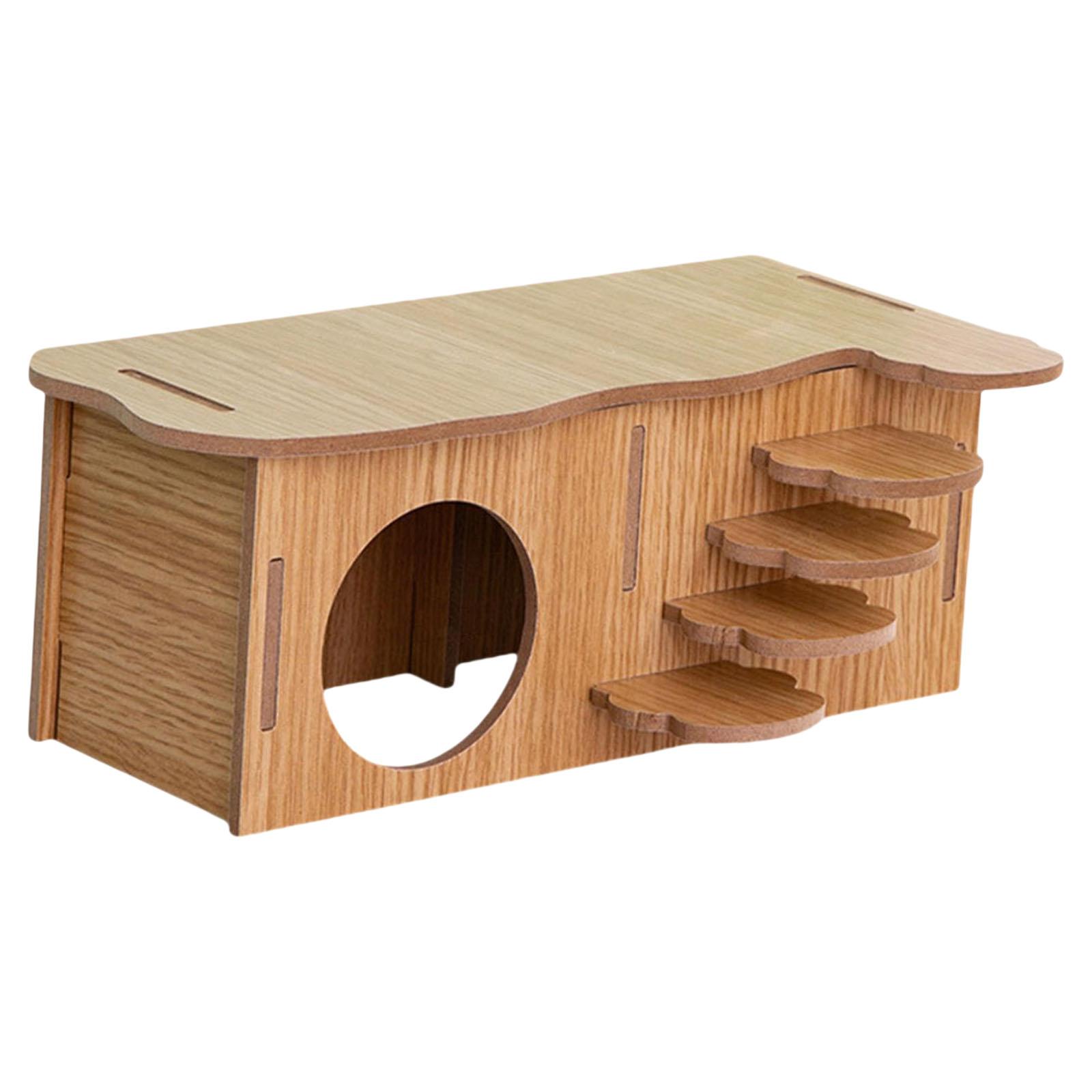 Домик для хомяка, укрытия, лестница для лазания, среда обитания мелких животных, игровой домик из натурального дерева, жевательная игрушка для карликового хомяка 2
Домик для хомяка, укрытия, лестница для лазания, среда обитания мелких животных, игровой домик из натурального дерева, жевательная игрушка для карликового хомяка 2