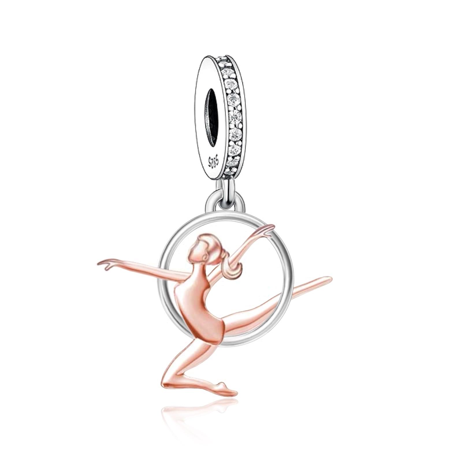 925 Silver Fit Original Pan Charms Bracelet Never Give up Your Dreams Gymnast Bead For Teacher Gymnastics Team
925 Silver Fit Original Pan Charms Bracelet Never Give up Your Dreams Gymnast Bead For Teacher Gymnastics Team