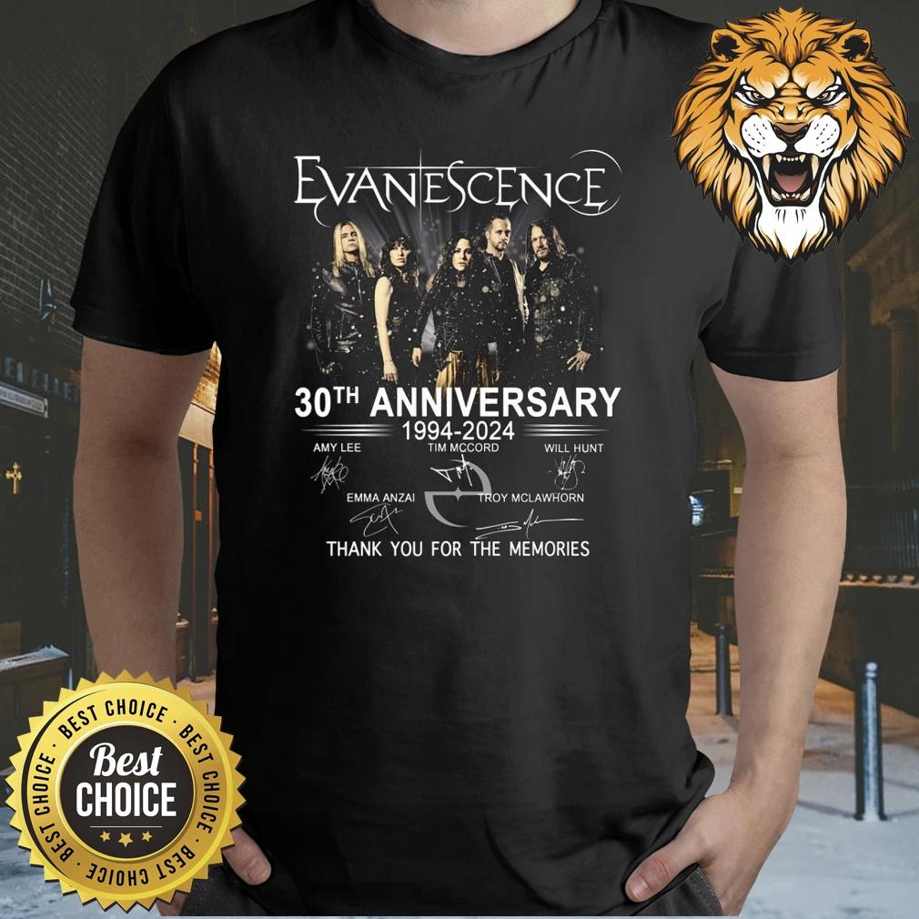Evanescence 30Th Anniversary Shirt S-3XL Q7545 S
Evanescence 30Th Anniversary Shirt S-3XL Q7545 S