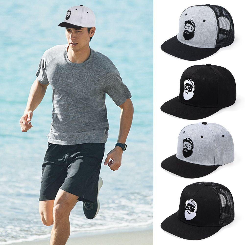 Fashion Outdoor Sports Sunbonnet Hip Hop Hats Baseball Cap Beard Old Man Embroidery Mesh Caps
Fashion Outdoor Sports Sunbonnet Hip Hop Hats Baseball Cap Beard Old Man Embroidery Mesh Caps