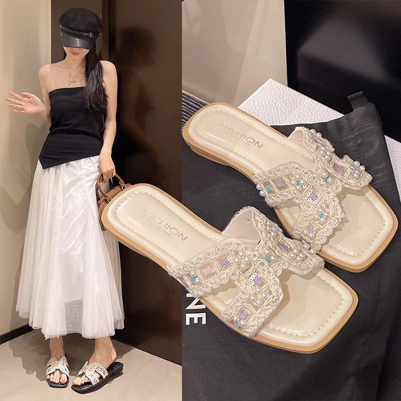 Summer half-drag new style with seaside beach sandals 2025 cool slippers women s beautiful skirt flat bottom 35 бежевый
Summer half-drag new style with seaside beach sandals 2025 cool slippers women s beautiful skirt flat bottom 35 бежевый