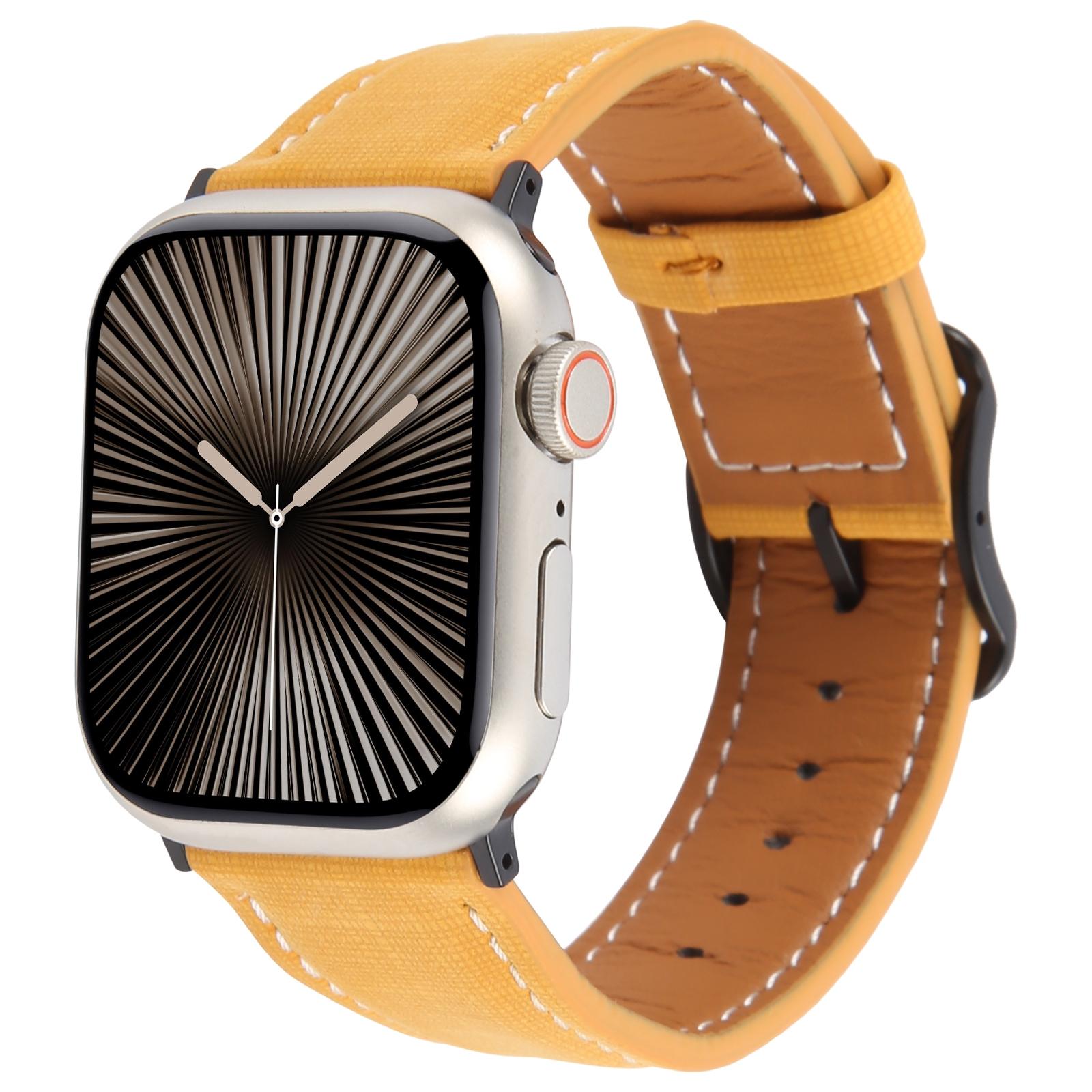 Watch Band For Apple Watch Series 10 9 8 7 SE 6 5 4 3 2 1 42mm 41mm 40mm 38mm Checkered Pattern Day-Shaped Buckle Leather Strap Grey
Watch Band For Apple Watch Series 10 9 8 7 SE 6 5 4 3 2 1 42mm 41mm 40mm 38mm Checkered Pattern Day-Shaped Buckle Leather Strap Grey