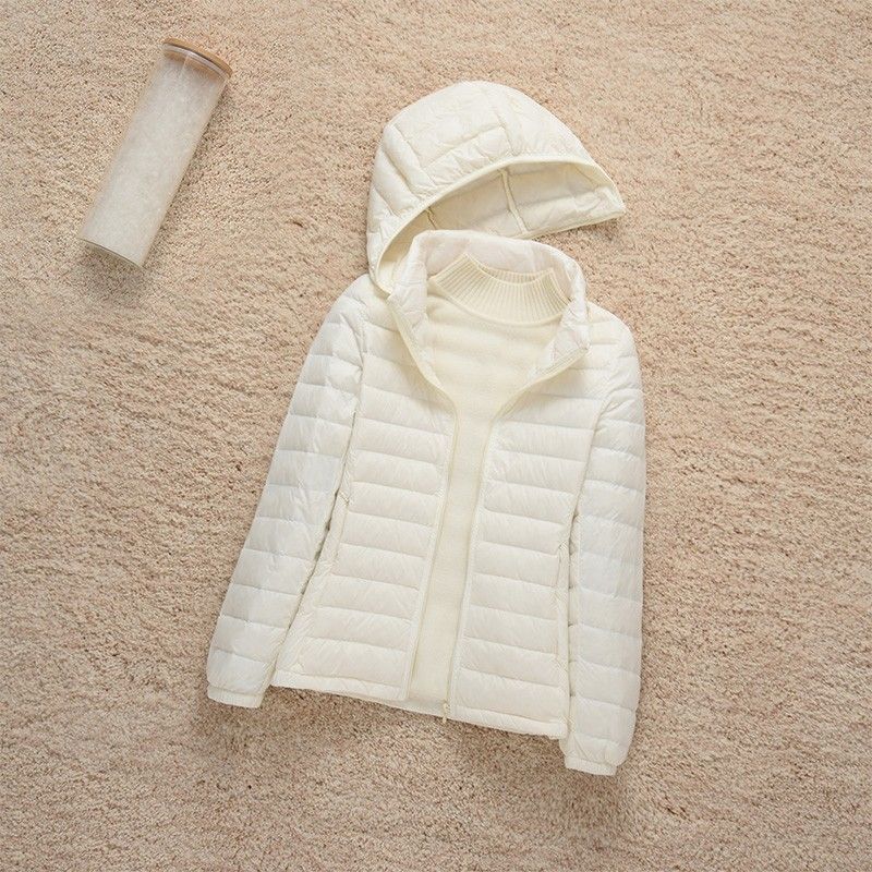 Autumn and Winter Women s Lightweight Down Jacket with Removable HoodThin Outwear Portable Storage XXXXL білий
Autumn and Winter Women s Lightweight Down Jacket with Removable HoodThin Outwear Portable Storage XXXXL білий