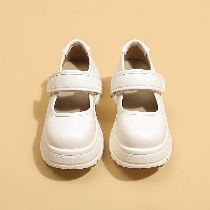 Версия из мягкой кожи~ Туфли Мэри Джейн на платформе с неглубоким вырезом на липучке в британском стиле 2025 осень новые простые деловые туфли из маленькой кожи 40 белый
Версия из мягкой кожи~ Туфли Мэри Джейн на платформе с неглубоким вырезом на липучке в британском стиле 2025 осень новые простые деловые туфли из маленькой кожи 40 белый