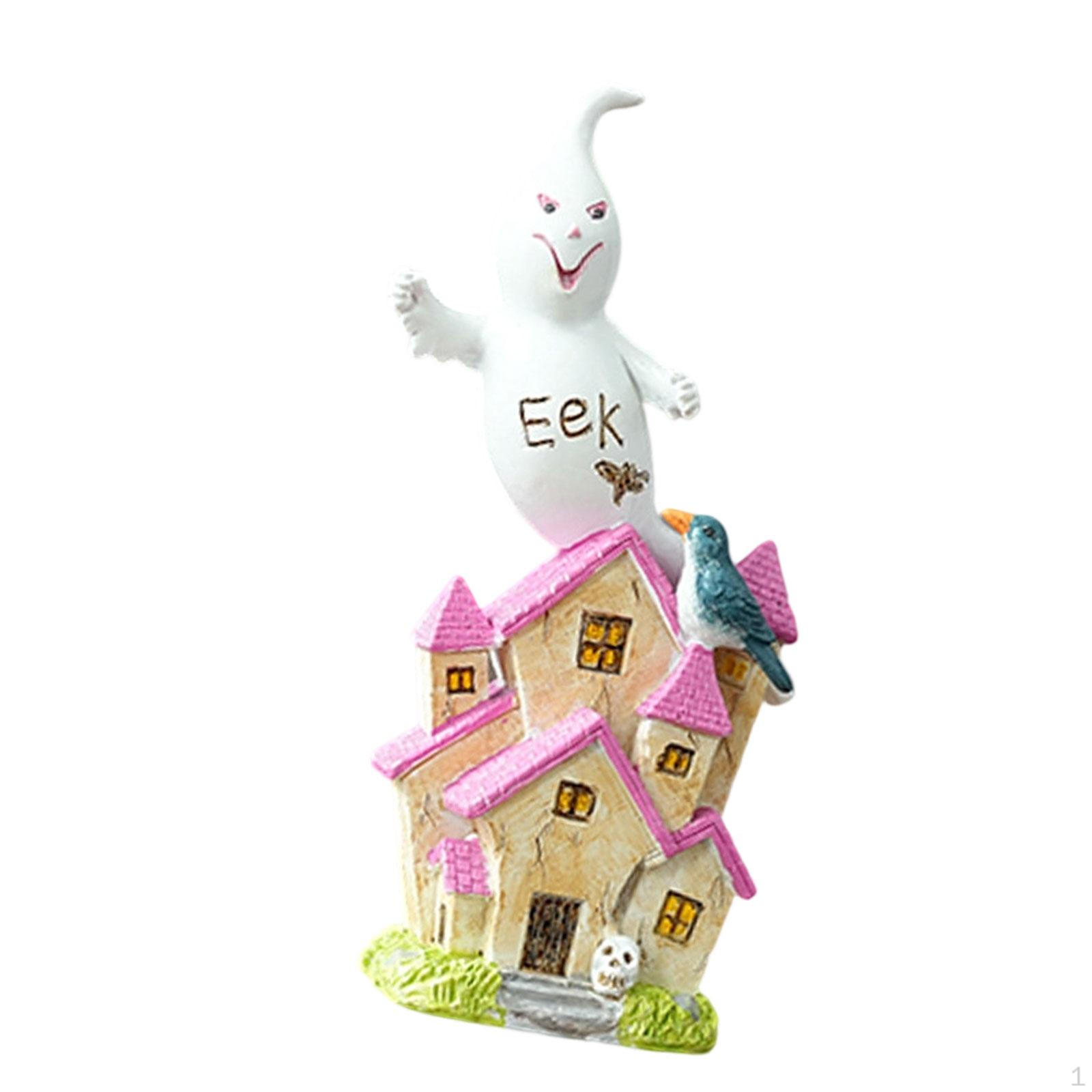 Ghost Figurine Decorative Statue Halloween Decor Collection Art Crafts Sculpture Tabletop Ornament Tombstone
Ghost Figurine Decorative Statue Halloween Decor Collection Art Crafts Sculpture Tabletop Ornament Tombstone