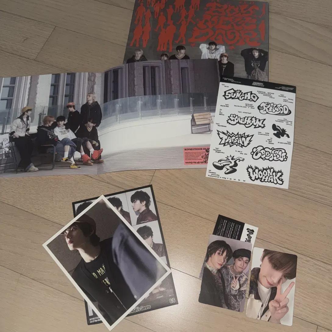 BOYNEXTDOOR Распечатанный альбом Вне жанра Sungho Unhak Riwoo Фотокарточка
BOYNEXTDOOR Распечатанный альбом Вне жанра Sungho Unhak Riwoo Фотокарточка