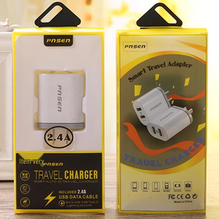 Pnsen 2.4A Fast USB Charger for Android Phones Universal
Pnsen 2.4A Fast USB Charger for Android Phones Universal