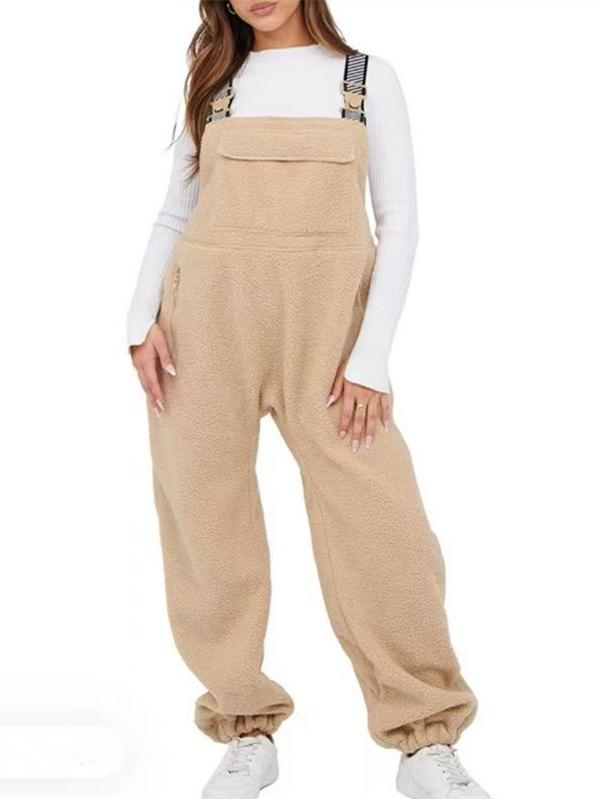 2025 Winter Collection Lambswool Loose Overalls for Women XL хаки
2025 Winter Collection Lambswool Loose Overalls for Women XL хаки