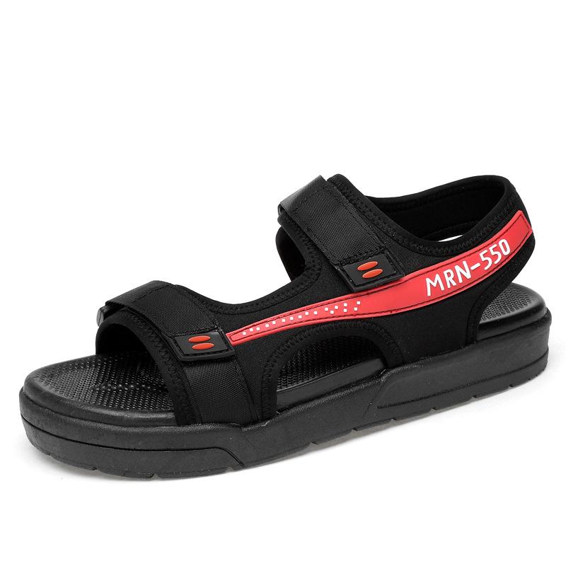 Sandals men s foot cover versatile men s trend soft sole non-slip outdoor sports casual beach shoes black 47 червоний
Sandals men s foot cover versatile men s trend soft sole non-slip outdoor sports casual beach shoes black 47 червоний