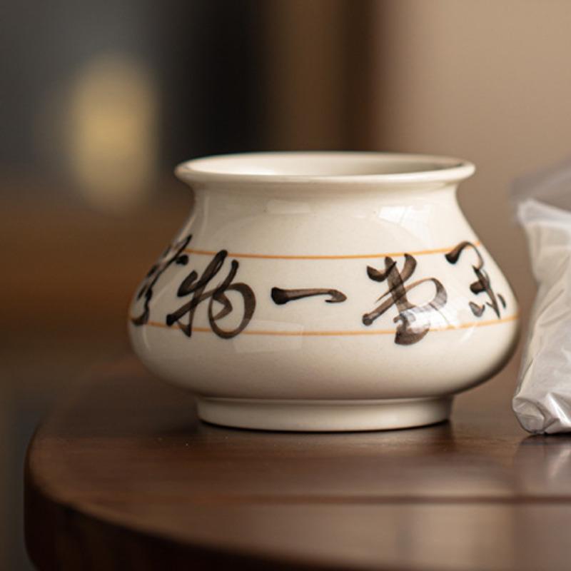 Дзен Керамическая Подставка для Благовоний с Каллиграфией в Виде Цветка, Декорация Водного Фонтана, Благовония, Ароматерапия, Кадильница, Чайная Посуда, Ремесло, Подарок
Дзен Керамическая Подставка для Благовоний с Каллиграфией в Виде Цветка, Декорация Водного Фонтана, Благовония, Ароматерапия, Кадильница, Чайная Посуда, Ремесло, Подарок