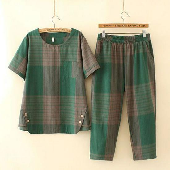 2026 Trendy Plus-Size Summer Set: Loose Short Sleeve Top & Seven-Point Pants for Middle-Aged and Elderly Women S 50-70 lbs
2026 Trendy Plus-Size Summer Set: Loose Short Sleeve Top & Seven-Point Pants for Middle-Aged and Elderly Women S 50-70 lbs
