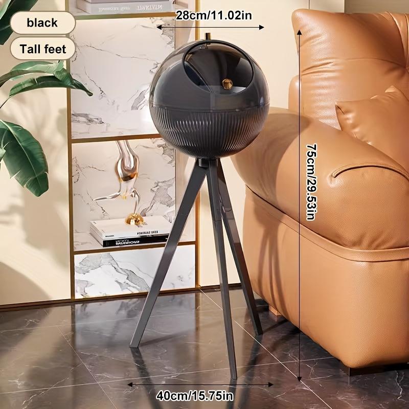 High End Wastebasket Bedroom Kitchen Mobile Recycle Bin High End Household Living Room Trash Can No Need To Bend Down Gift чорний
High End Wastebasket Bedroom Kitchen Mobile Recycle Bin High End Household Living Room Trash Can No Need To Bend Down Gift чорний