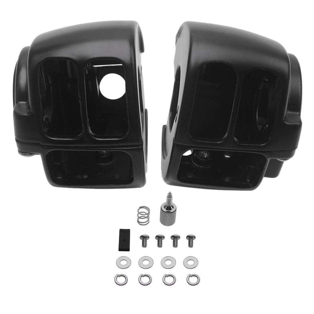 Handlebar Control Switch Housings Cover Kit Aluminum Black 1Pair Motorcycle For Harley Softail Standard FXST FXSTI 2001 - 2006 чёрный
Handlebar Control Switch Housings Cover Kit Aluminum Black 1Pair Motorcycle For Harley Softail Standard FXST FXSTI 2001 - 2006 чёрный