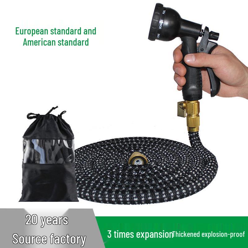 Copper-Plated Telescopic Water Hose with 8-Function Spray Gun for Gardening and Car Washing 25FT EU Standard (Blue) 10 Spray Modes
Copper-Plated Telescopic Water Hose with 8-Function Spray Gun for Gardening and Car Washing 25FT EU Standard (Blue) 10 Spray Modes