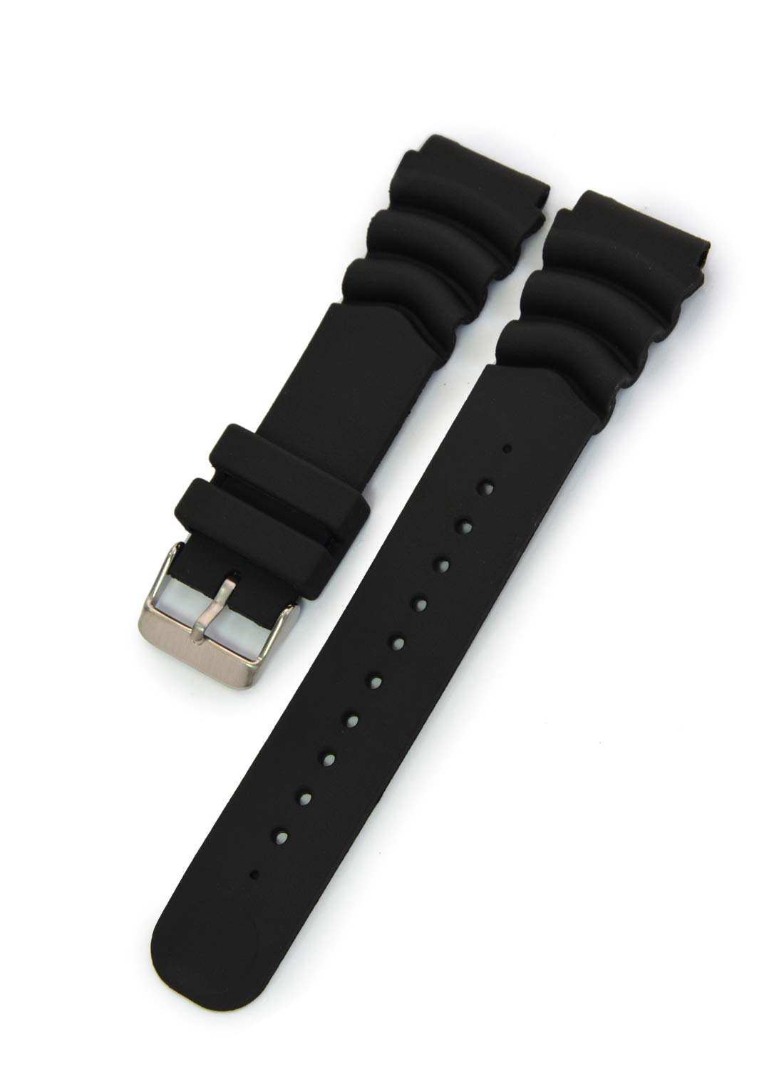 CASSIS Rubber Watch Strap Fully Waterproof TYPE DIVER 22 22mm Black Replacement Tools Included X0032165019022M
CASSIS Rubber Watch Strap Fully Waterproof TYPE DIVER 22 22mm Black Replacement Tools Included X0032165019022M
