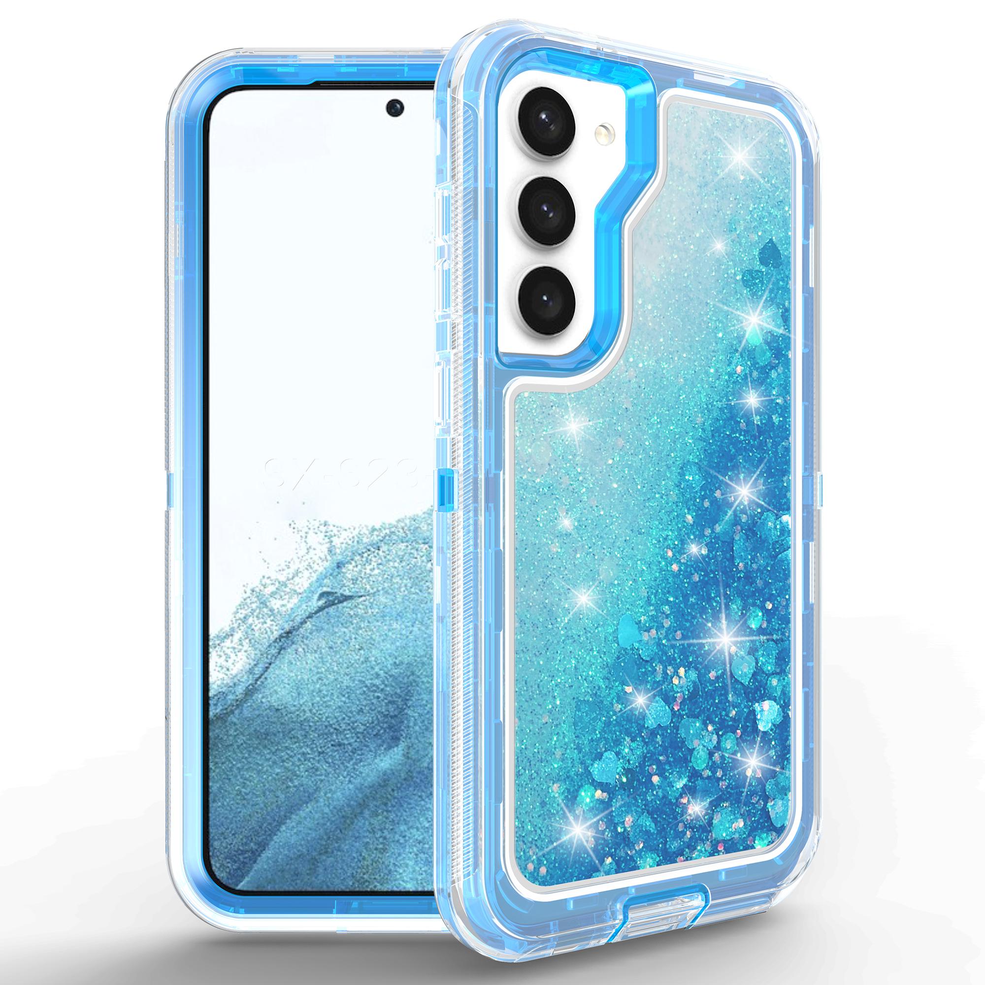 For Samsung Galaxy S23 Case Shockproof Detachable 2 In 1 TPU+PC Quicksand Phone Cover Blue
For Samsung Galaxy S23 Case Shockproof Detachable 2 In 1 TPU+PC Quicksand Phone Cover Blue