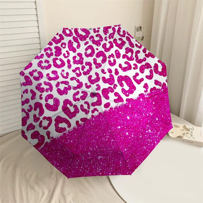 1PC Leopard print Umbrella-8-Rib Reinforced, Automatic Open, Lightweight & Durable, Cute Fashion Accessory for Outdoor-T390
1PC Leopard print Umbrella-8-Rib Reinforced, Automatic Open, Lightweight & Durable, Cute Fashion Accessory for Outdoor-T390
