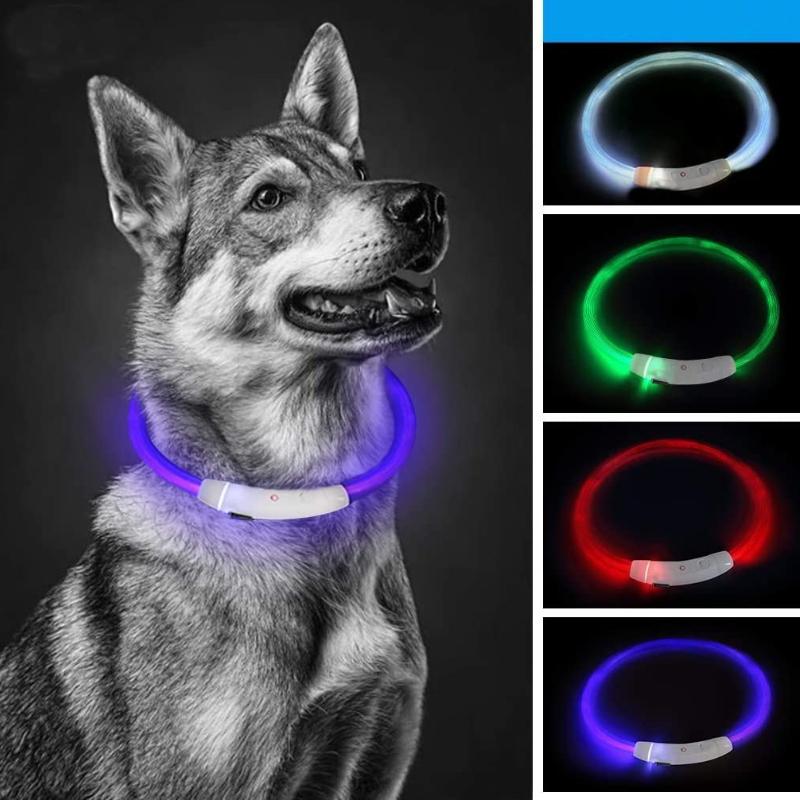 LED Dog Collar Light Up Dog Collars USB Rechargeable TPU Glow Safety Basic Dog Collars For Large Medium Small S червоний
LED Dog Collar Light Up Dog Collars USB Rechargeable TPU Glow Safety Basic Dog Collars For Large Medium Small S червоний