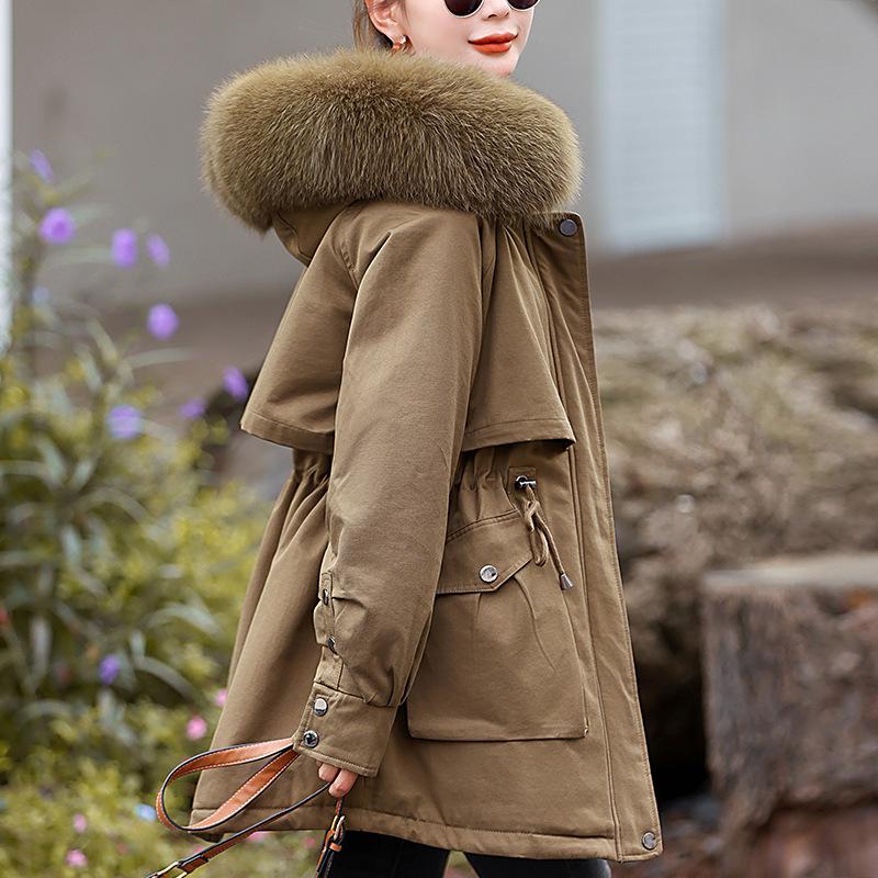 Women s Fleece-Lined Parka, Mid-Length Slimming Cotton Coat - 2024 Winter Collection, Small Size, Hot-Selling. XL
Women s Fleece-Lined Parka, Mid-Length Slimming Cotton Coat - 2024 Winter Collection, Small Size, Hot-Selling. XL