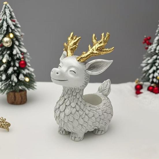 Yousheng Deer Flowerpot Waterproof Rust-Proof Resin Flower Pot Cartoon Design Plant Pot Indoor Outdoor Small Plants Decor D
Yousheng Deer Flowerpot Waterproof Rust-Proof Resin Flower Pot Cartoon Design Plant Pot Indoor Outdoor Small Plants Decor D