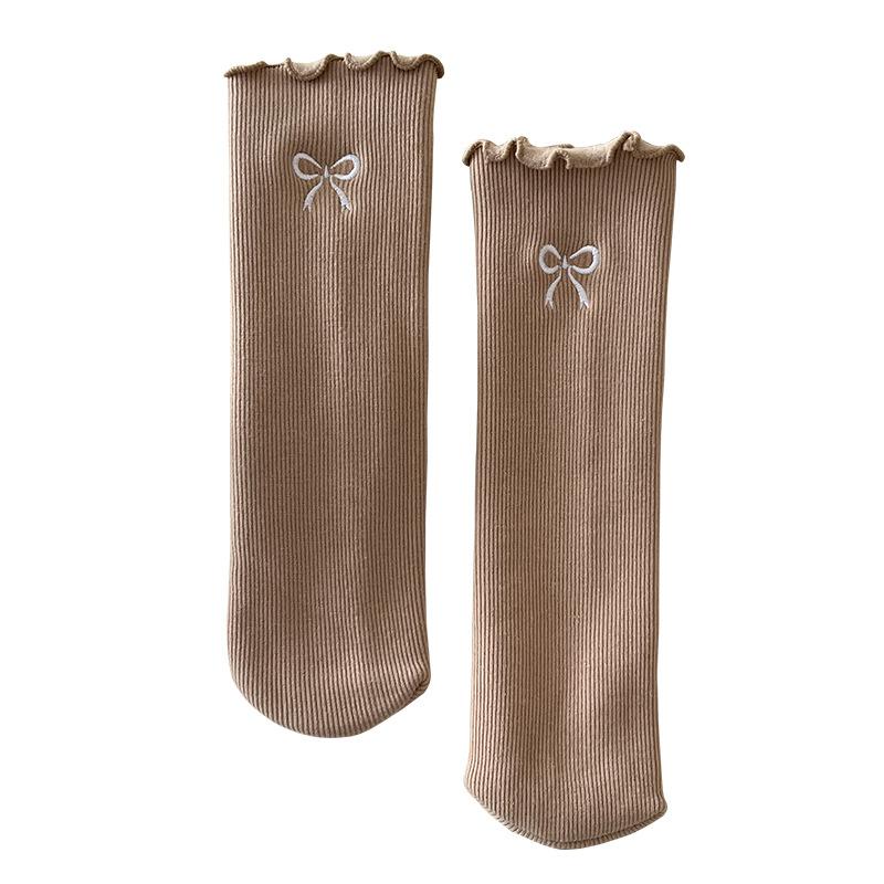 Spring, Autumn and Winter Embroidered Socks with Fleece, Warm Socks, Black Fungus Edge Home Socks, Women s Socks, Bow Pile Socks 1 pair
Spring, Autumn and Winter Embroidered Socks with Fleece, Warm Socks, Black Fungus Edge Home Socks, Women s Socks, Bow Pile Socks 1 pair