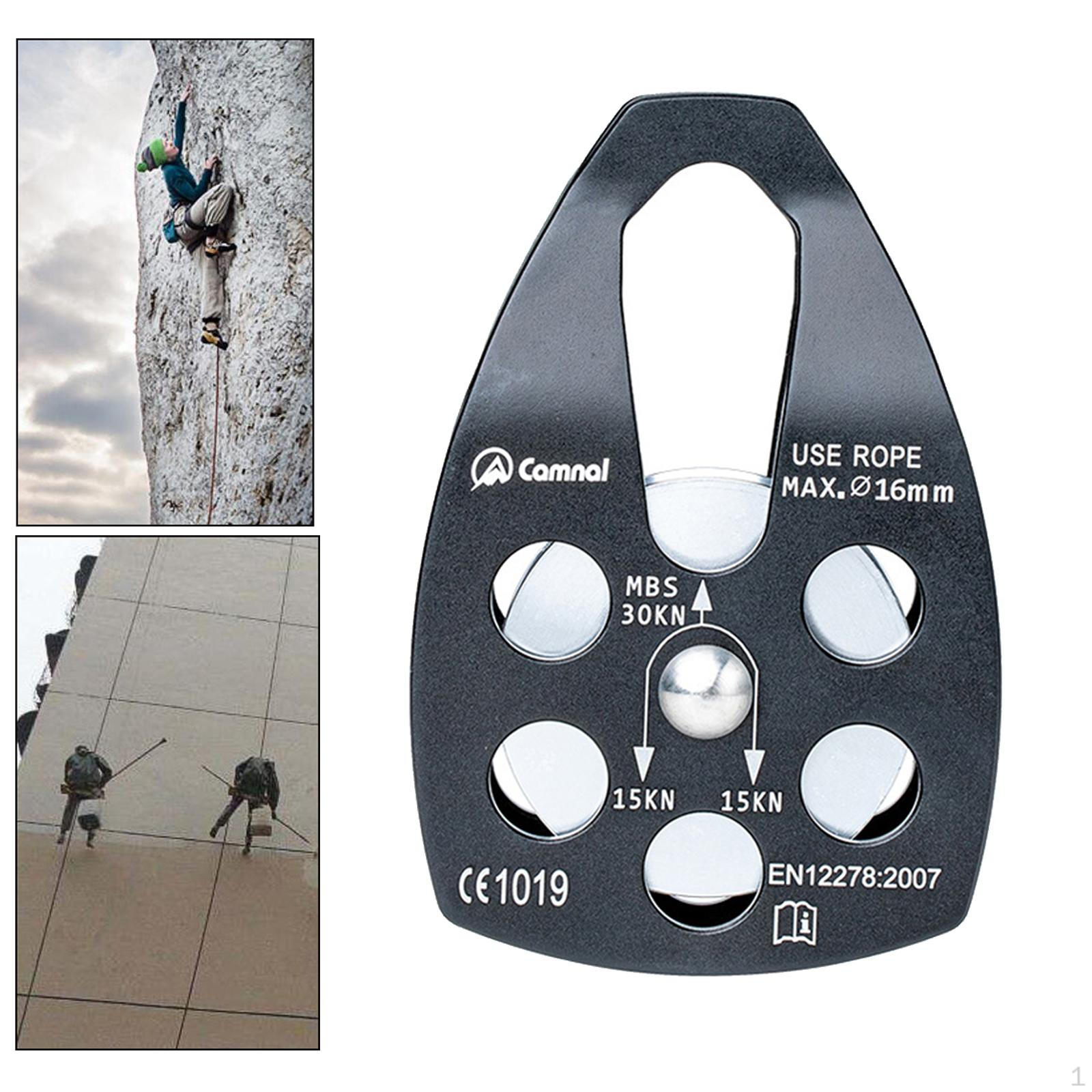 CE Certified 30kN Pulley Single Roller Puelley Hardware for Climbing, , Lifting, Hitch Tending чорний
CE Certified 30kN Pulley Single Roller Puelley Hardware for Climbing, , Lifting, Hitch Tending чорний