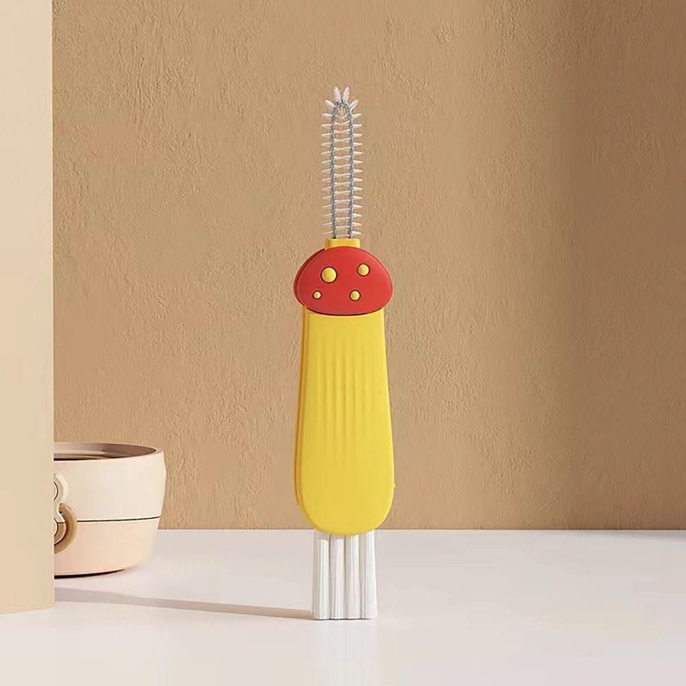 3 in 1 Cup Gap Brush fine brush Washing Tools Reusable Cup Lid Cleaning Brush for Household Office жёлтый
3 in 1 Cup Gap Brush fine brush Washing Tools Reusable Cup Lid Cleaning Brush for Household Office жёлтый
