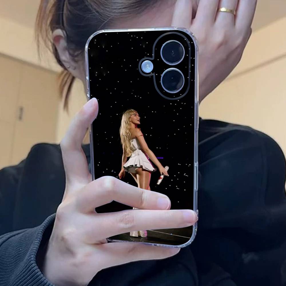Singer S-Sabrina Carpenter Phone Case For iPhone 17 15 14 13 11 12 16 Pro Max Plus Mini Transparent Silicone Soft Funda iPhone 12 mini
Singer S-Sabrina Carpenter Phone Case For iPhone 17 15 14 13 11 12 16 Pro Max Plus Mini Transparent Silicone Soft Funda iPhone 12 mini
