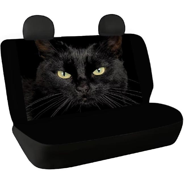 Binienty Pink Cherry Blossom Butterfly Car Rear Seat Covers for Women Fashion Auto Backseat Seats Protector Car Interior Bench Cover Universal Fit A Black Cat
Binienty Pink Cherry Blossom Butterfly Car Rear Seat Covers for Women Fashion Auto Backseat Seats Protector Car Interior Bench Cover Universal Fit A Black Cat