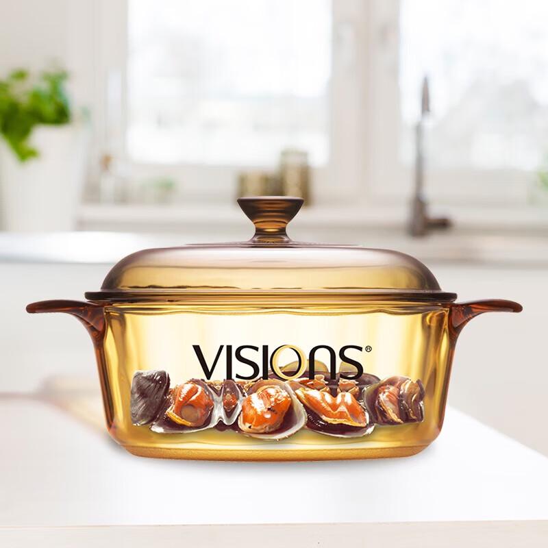 Corning Visions Transparent Glass Stew Pot 1.25L
Corning Visions Transparent Glass Stew Pot 1.25L