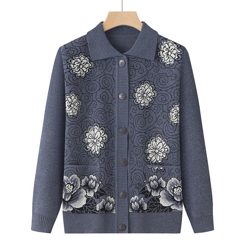 Spring Cardigan for Women: Lightweight, Knitwear for Elderly, Perfect for Spring and Autumn, Loose-Fit Sweater. XL (90-105 cm) сірий колір
Spring Cardigan for Women: Lightweight, Knitwear for Elderly, Perfect for Spring and Autumn, Loose-Fit Sweater. XL (90-105 cm) сірий колір