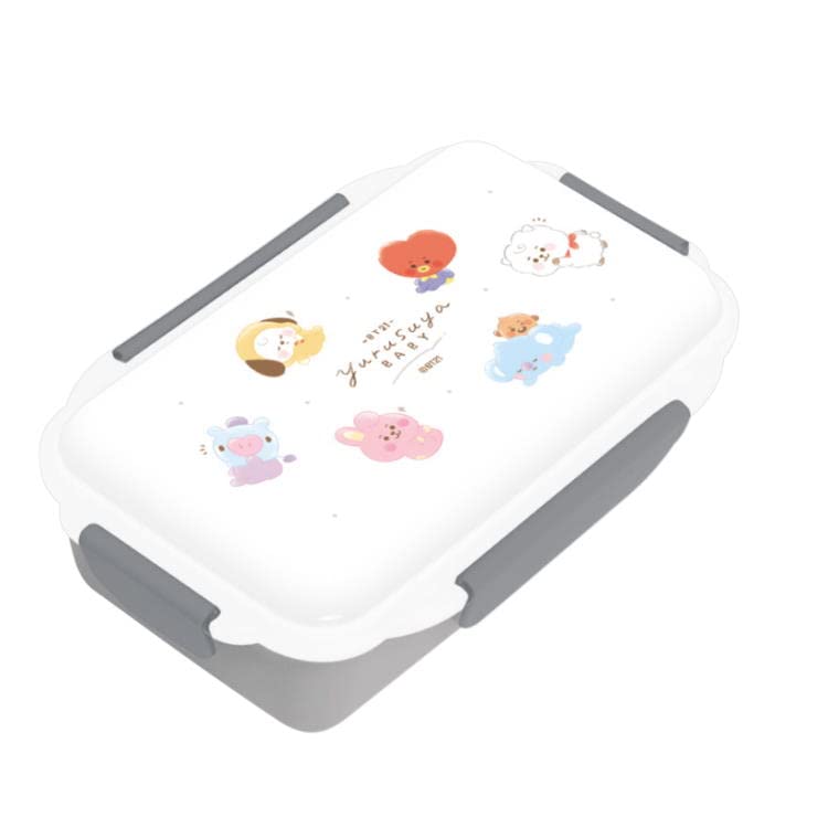 Ланч-бокс Kamio Japan BT21 с замком Листовка «Спокойной ночи» Товары для ланча Ланч-бокс Ланч-бокс 099180 4-точечный 1-уровневый
Ланч-бокс Kamio Japan BT21 с замком Листовка «Спокойной ночи» Товары для ланча Ланч-бокс Ланч-бокс 099180 4-точечный 1-уровневый
