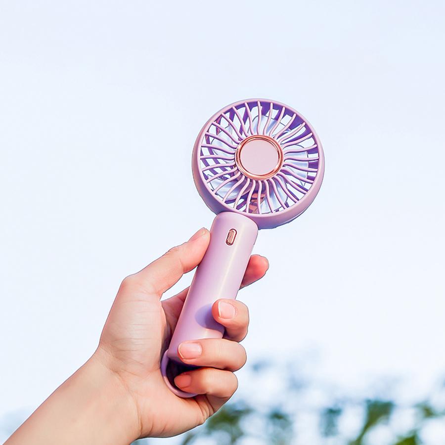 Mini Portable Fan Cute Design 3 Speed Personal Handheld Desktop with Standing Ring Lightweight USB Rechargeable білий
Mini Portable Fan Cute Design 3 Speed Personal Handheld Desktop with Standing Ring Lightweight USB Rechargeable білий