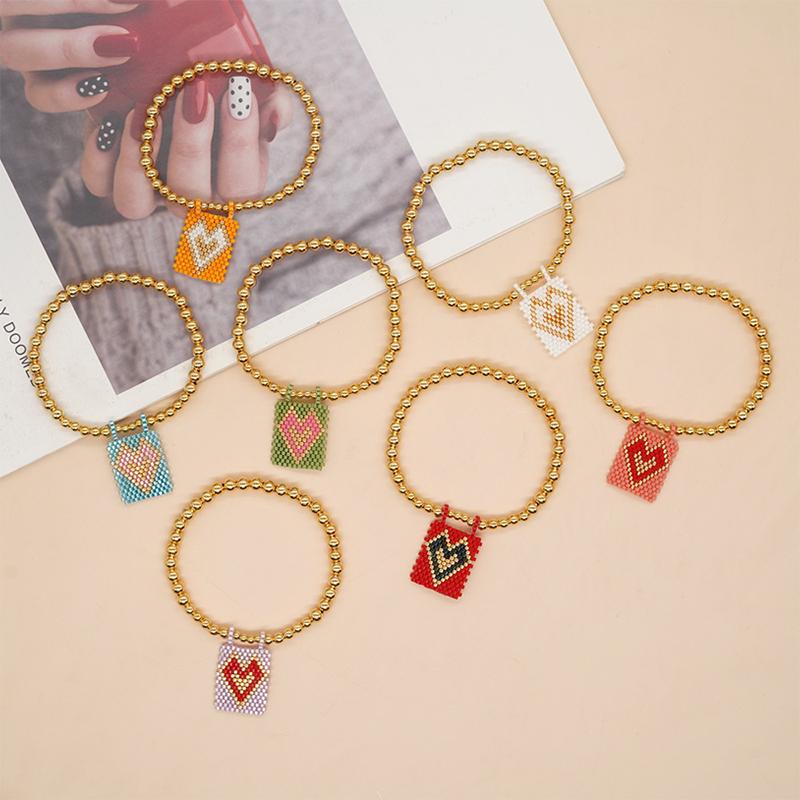 Браслеты ручной работы из бисера с сердечным крестом Регулируемый браслет с веревочной цепочкой
Браслеты ручной работы из бисера с сердечным крестом Регулируемый браслет с веревочной цепочкой