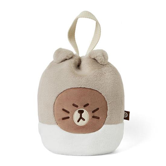 Коричневая сумка-ведро LINE Friends Kitten Gray
Коричневая сумка-ведро LINE Friends Kitten Gray