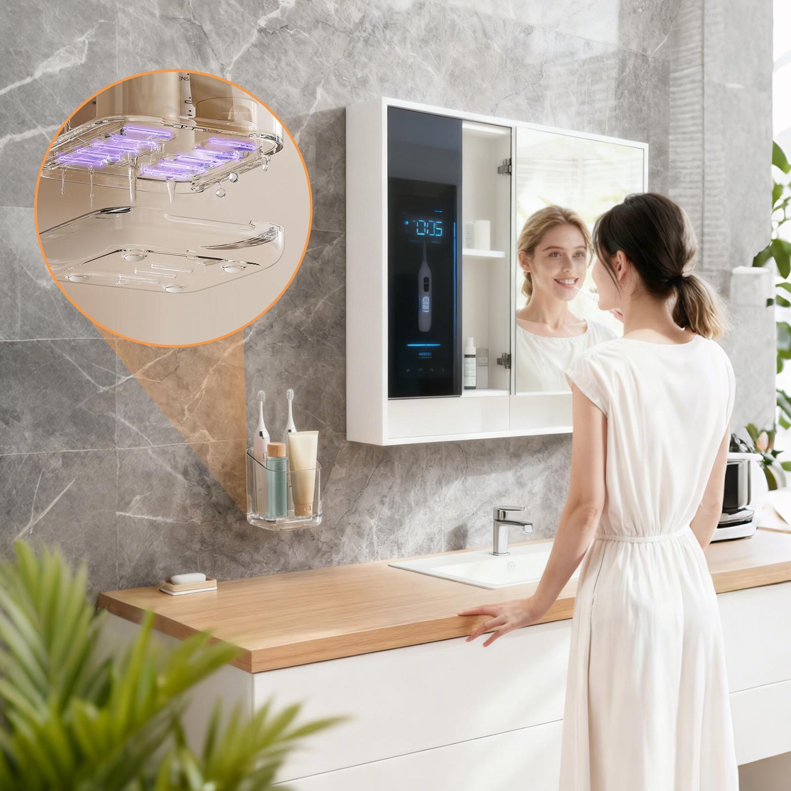 Toothbrush Wall Holder Bathroom Wall Holder Rack Electric Toothbrush Organizer For Bathroom Shower Bedroom Home RV Dormitory China Mainland
Toothbrush Wall Holder Bathroom Wall Holder Rack Electric Toothbrush Organizer For Bathroom Shower Bedroom Home RV Dormitory China Mainland