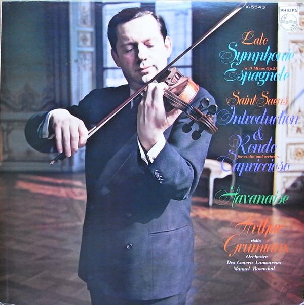 LP Record ARTHUR GRUMIAUX, ORCHESTRE DES CONC - Lalo: Symphonie Espagnole Op. 21 / X5543 PHILIPS 1974 Japan Classical
LP Record ARTHUR GRUMIAUX, ORCHESTRE DES CONC - Lalo: Symphonie Espagnole Op. 21 / X5543 PHILIPS 1974 Japan Classical