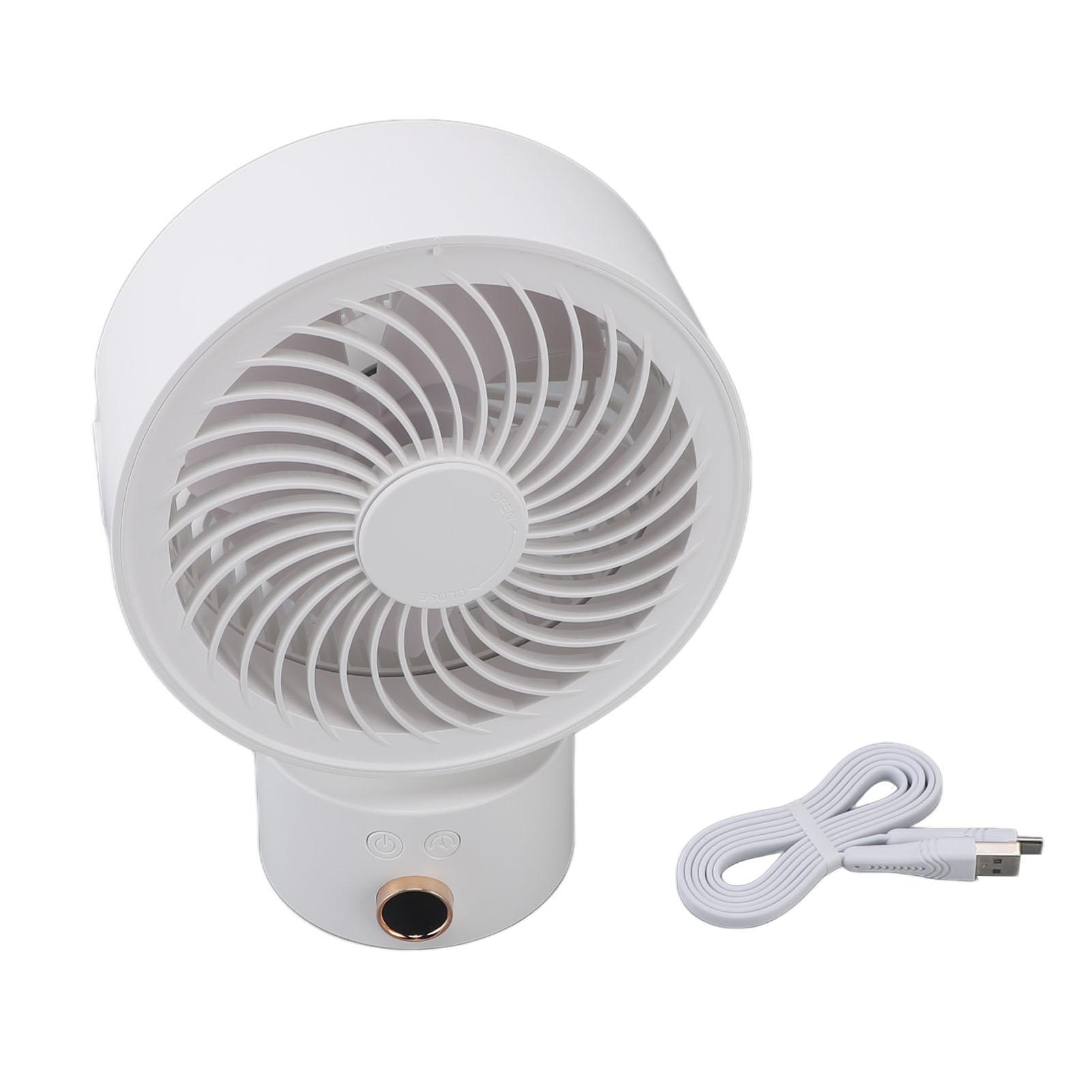 Настільний вентилятор-циркулятор повітря з живленням від батареї, портативний, з USB-зарядкою, осцилюючий настільний вентилятор з 4H білий
Настільний вентилятор-циркулятор повітря з живленням від батареї, портативний, з USB-зарядкою, осцилюючий настільний вентилятор з 4H білий