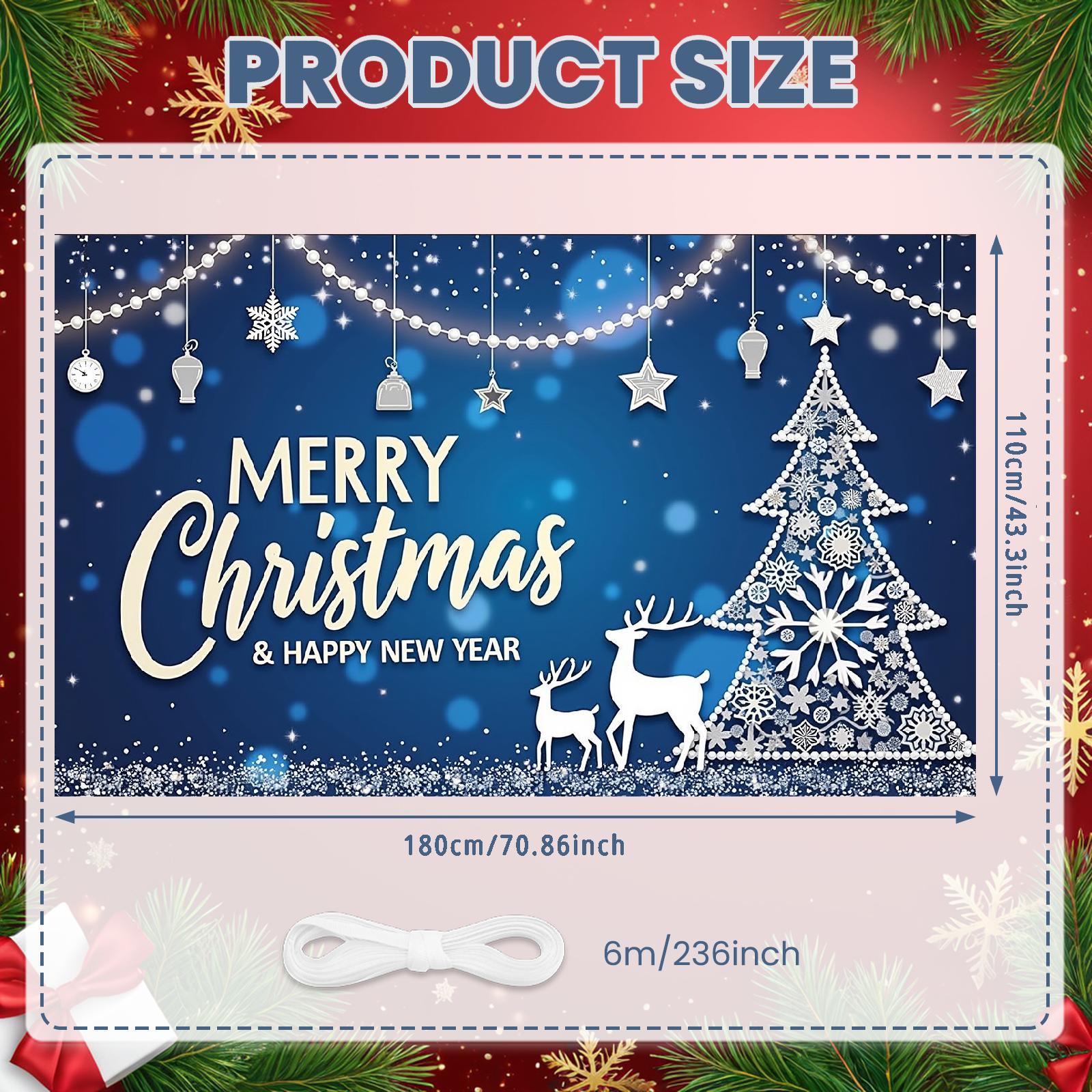 Christmas Party Sign Christmas Deer Holiday Decor Festive Backdrop Blue Background Seasonal Decoration For Seasonal Party Home
Christmas Party Sign Christmas Deer Holiday Decor Festive Backdrop Blue Background Seasonal Decoration For Seasonal Party Home