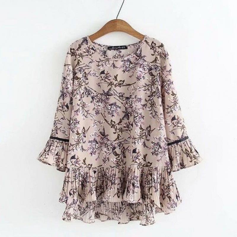 Plus Size Floral Chiffon Blouse for Women - Slimming Summer Top for Middle-Aged Ladies M (suggested for 96-105 jin) бежевий
Plus Size Floral Chiffon Blouse for Women - Slimming Summer Top for Middle-Aged Ladies M (suggested for 96-105 jin) бежевий