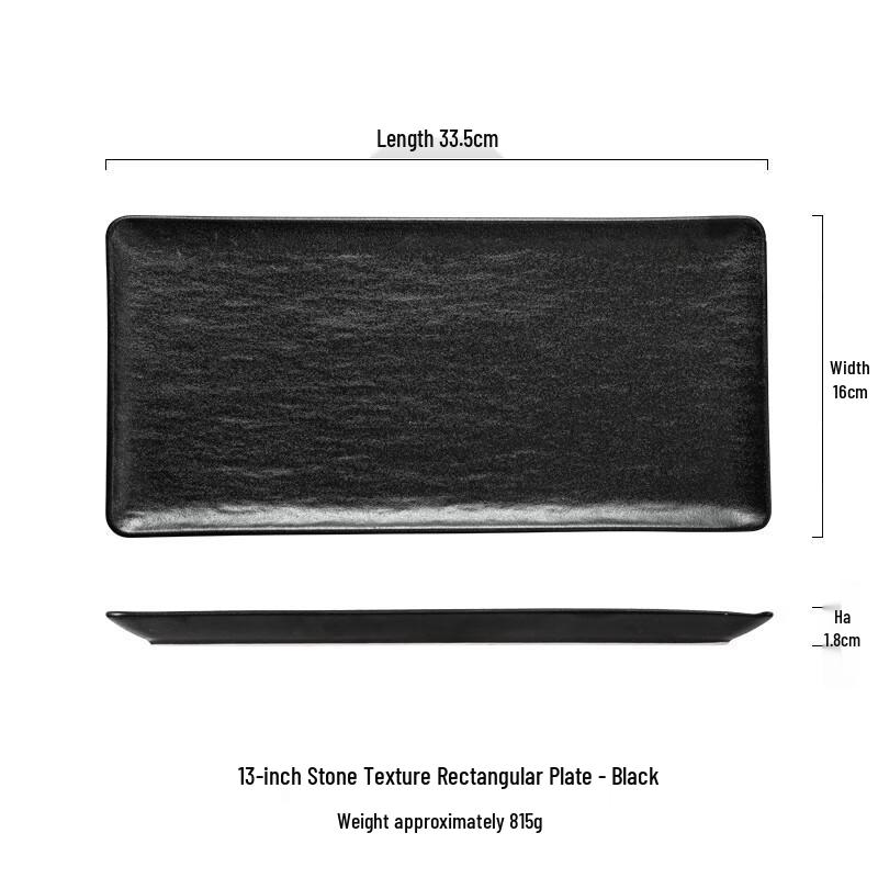 Qinkai Nordic Ceramic Rectangular Serving Plate
Qinkai Nordic Ceramic Rectangular Serving Plate