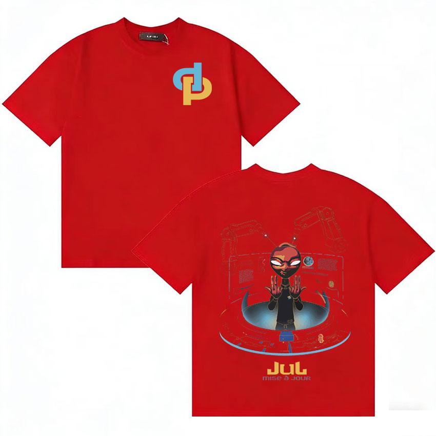 Rapper Jul My World Album Tshirt Unisex Women Summer Pop Oversized Y2K Vintage Tshirt Cotton Shortsleeve Casual T Shirt Teenagers S
Rapper Jul My World Album Tshirt Unisex Women Summer Pop Oversized Y2K Vintage Tshirt Cotton Shortsleeve Casual T Shirt Teenagers S