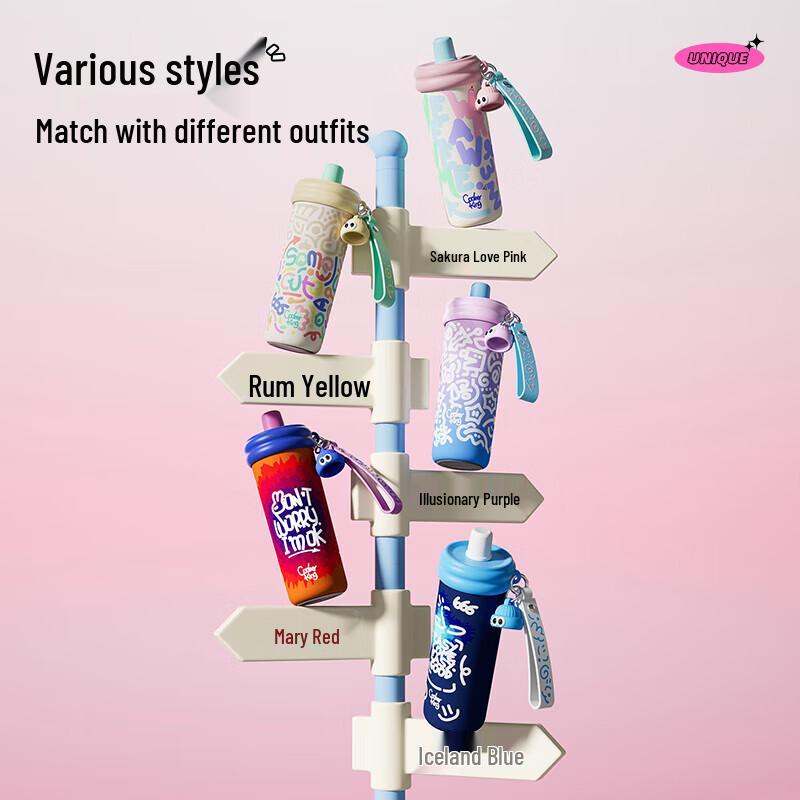 COOKER KING 316 Stainless Steel Insulated Straw Cup 600ml
COOKER KING 316 Stainless Steel Insulated Straw Cup 600ml