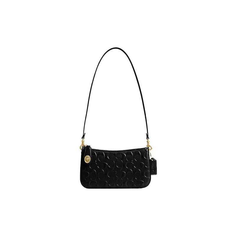 COACH Penn 21 solid color embossed letter hardware buckle zipper closure cow leather armpit bag hand shoulder bag small size women s black чорний
COACH Penn 21 solid color embossed letter hardware buckle zipper closure cow leather armpit bag hand shoulder bag small size women s black чорний