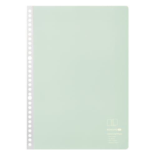 KOKUYO Loose Leaf ME A4 B в линейку 6 мм 50 листов хрупкие мятные KME-LP916B-LG
KOKUYO Loose Leaf ME A4 B в линейку 6 мм 50 листов хрупкие мятные KME-LP916B-LG