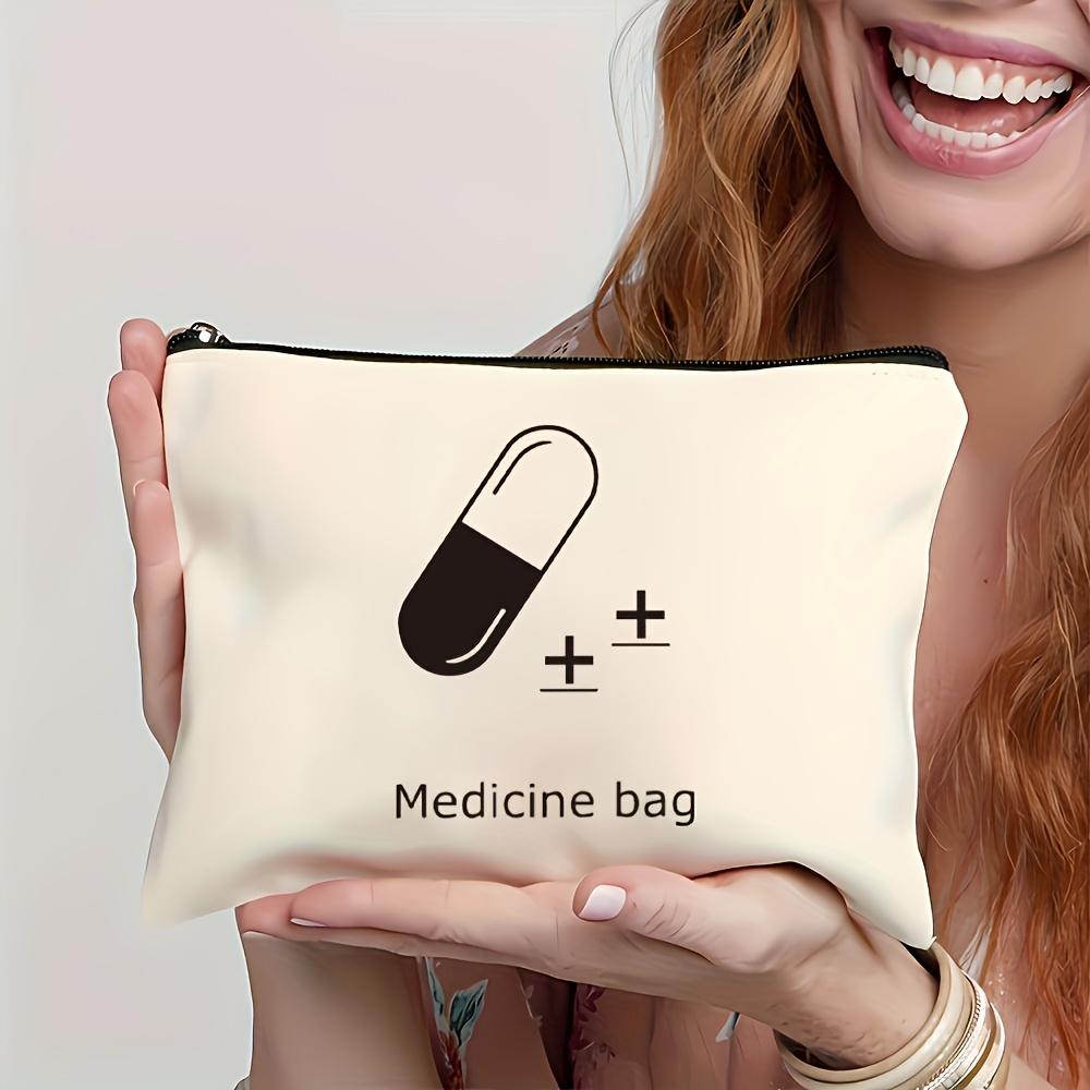 Складная и легкая дорожная косметичка - простая в использовании аптечка с застежкой-молнией, прочный органайзер для косметики для ежедневного использования и путешествий Canvas 
Складная и легкая дорожная косметичка - простая в использовании аптечка с застежкой-молнией, прочный органайзер для косметики для ежедневного использования и путешествий Canvas