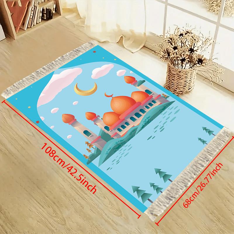 VIKAMA Portable Prayer Rug Suitable for Pilgrimage Can Be Folded for Family Use Ideal for Pray Applicable for Pilgrimage Event 48x98cm
VIKAMA Portable Prayer Rug Suitable for Pilgrimage Can Be Folded for Family Use Ideal for Pray Applicable for Pilgrimage Event 48x98cm