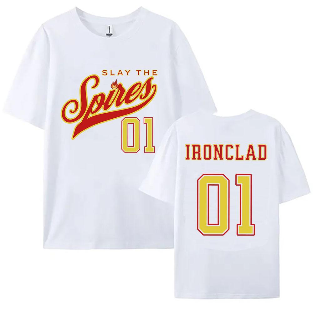 Slay The Spire 2 Ironclad Character Tee Two Sided Graphic Print Unisex TShirt Game Design Fashion Women/Men T-shirt Loose Merch XS белый
Slay The Spire 2 Ironclad Character Tee Two Sided Graphic Print Unisex TShirt Game Design Fashion Women/Men T-shirt Loose Merch XS белый